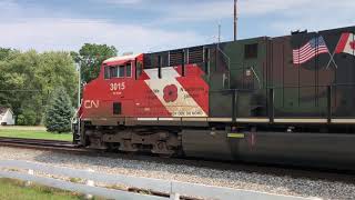 9/7/21 CN Train 274 CN 3015 Veteran’s Unit