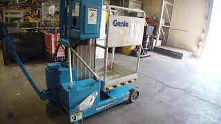 Genie CWP-15S 15 Foot 350lbs Platform Lift Roll Around