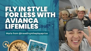 Book Low-Cost Business Class Flights with Avianca LifeMiles with Maria | Geobreeze Travel Podcast