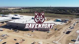Davenport High School Flyover January 2020