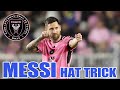 Messi Hat Trick in 5 minutes | Inter Miami - Highlights & Goals