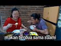 Makan pagi (sarapan) bersama suami || Mukbang