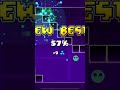 getting 50% on level 2 in geometry dash. geometrydash