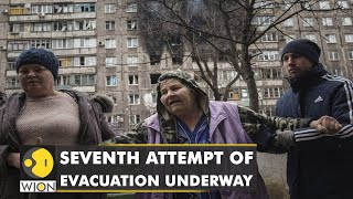 Seventh attempt of evacuation underway in Mariupol amid the ongoing Russian invasion of Ukraine