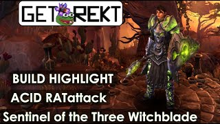 [HC] Grim Dawn Build Guide - acid RATA Witchblade, easy to build Ravager \u0026 Callagadra facetanker