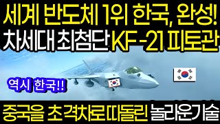 KF-21 전투기, 중국 언론도 놀란 최신 기술!