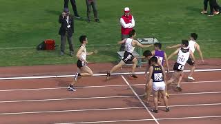 20190407福岡県春季記録会 高校男子4x400mリレー決勝第1組