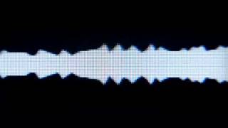 Moving Audio Waveform Motion Background