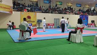 national Karate game in nepal best game 55kg #Apf vs Pardes number 2