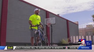 Utah man embarks on 429-mile bike ride in the name of addiction recovery