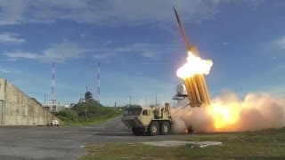 US Navy - Integrated Ballistic Missile Defense System Test Involving Aegis Destroyer \u0026 THAAD [720p]