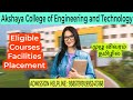 Akshaya college of engineering and technology | BOOK MY ADMISSION