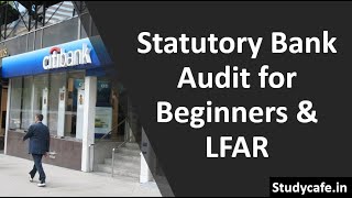 Statutory Bank Audit for Beginners \u0026 LFAR