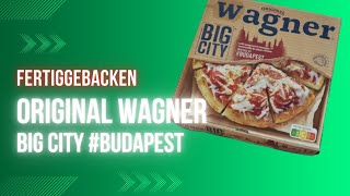 Fertiggebacken: Original Wagner Pizza Big City Budapest im Pizzaofen Unold Luigi