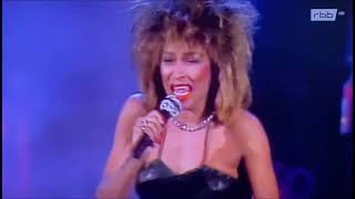 RARE! Tina Turner - What's love got to do with it (live vocals, live band) German TV Show 1984 HD