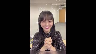 STU48 福田朱里 お話会ぽく動画撮ろうとしたけどあんま上手くできんかった笑 210921