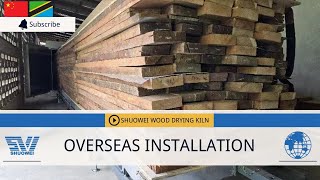 Wood Drying Machine Installation and Operation From 48% to 12% Moisture in 6 Days! #woodworking