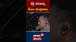 CM Chandrababu Naidu Arrives at Delhi Airport | ఢిల్లీ చేరుకున్న సీఎం చంద్రబాబు | #shorts | News18