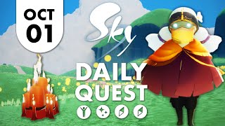 【 SKY: CoTL 光遇 】01/10/2021 - Daily Quest 每日任务 + Treasure Candles 大蜡烛