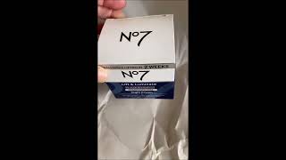 Lift \u0026 Luminate Triple Action Night Cream Fragrance Free sample from BzzAgent- unboxing