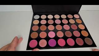 morphe 35XO natural flirt artistry palette