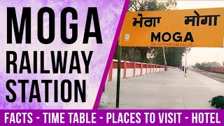 MOGA RAILWAY STATION | मोगा रेलवे स्टेशन | Detailed Vlog, Arrival, Tourist Places, Nearby Hotels