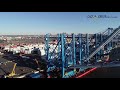 zpmc crane arrival at the port of philadelphia