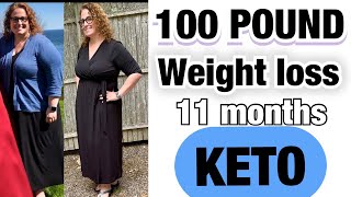 100 POUND KETO TRANSFORMATION | MY KETO DIET STORY