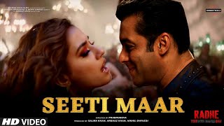 Seeti Maar Full Song | Seeti Maar Seeti Maar Salman Khan | Disha Patani | Radhe | G9 Cinema