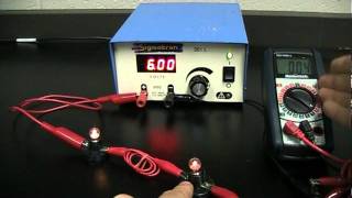Series circuits, ammeters, voltmeters