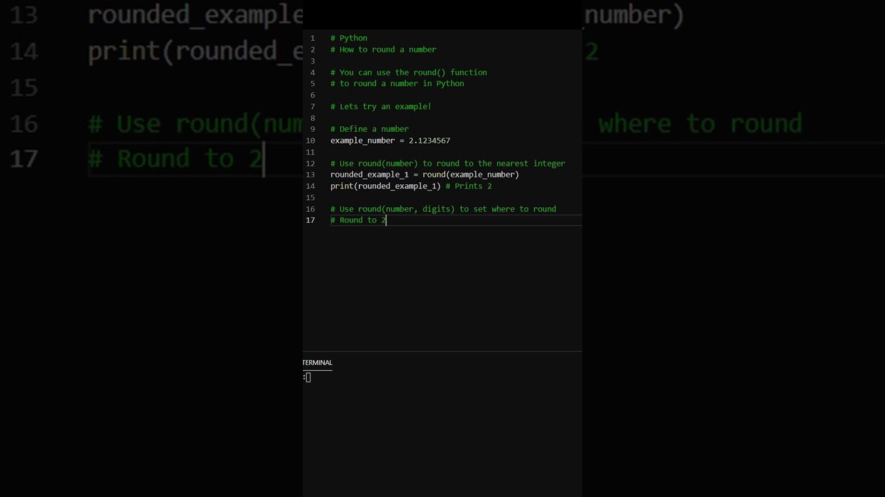 How to round a number in Python – Of Another