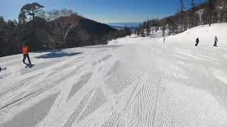 2023/1/19川場スキー場 クリスタルコース