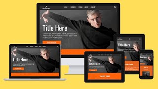 🚀 PSD to HTML Tutorial: Build a Responsive Website with HTML and CSS