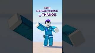 Roblox Squid Game, But I’m THANOS🍴 #robloxsquidgame