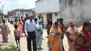 Feast of Our Lady of Velankanni, RK Puram, Procession with Our Lady of Velankanni Statue