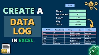 How to Create a Data Log in Excel