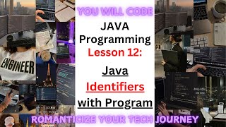Java Identifiers with Program| Java Full Course 2025: Beginner to Advanced #javatutorial