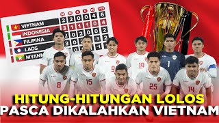 KALAH TIPIS DI KANDANG VIETNAM BEGINI PELUANG LOLOS TIMNAS INDONESIA DI PIALA AFF 2024!