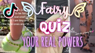 🧚🏻‍♀️ • FairyTok QUIZ! #1  | Find out of your fairy type | #fairytype Quiz |
