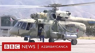 Rus sülhməramlıları Xocalı aeroportunda təlim keçiblər