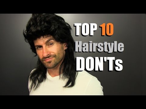 TOP 10 Men's Hairstyle DON'Ts | How To Avoid Hair That SUCKS TOP 10 Men's Hairstyle DON'Ts | How To Avoid Hair That SUCKS
