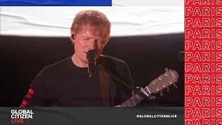 Ed Sheeran Performs 'Shivers' in Front of the Eiffel Tower in Paris | Global Citizen Live