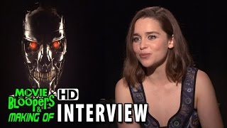 Terminator Genisys (2015) Official Movie Interview - Emilia Clarke