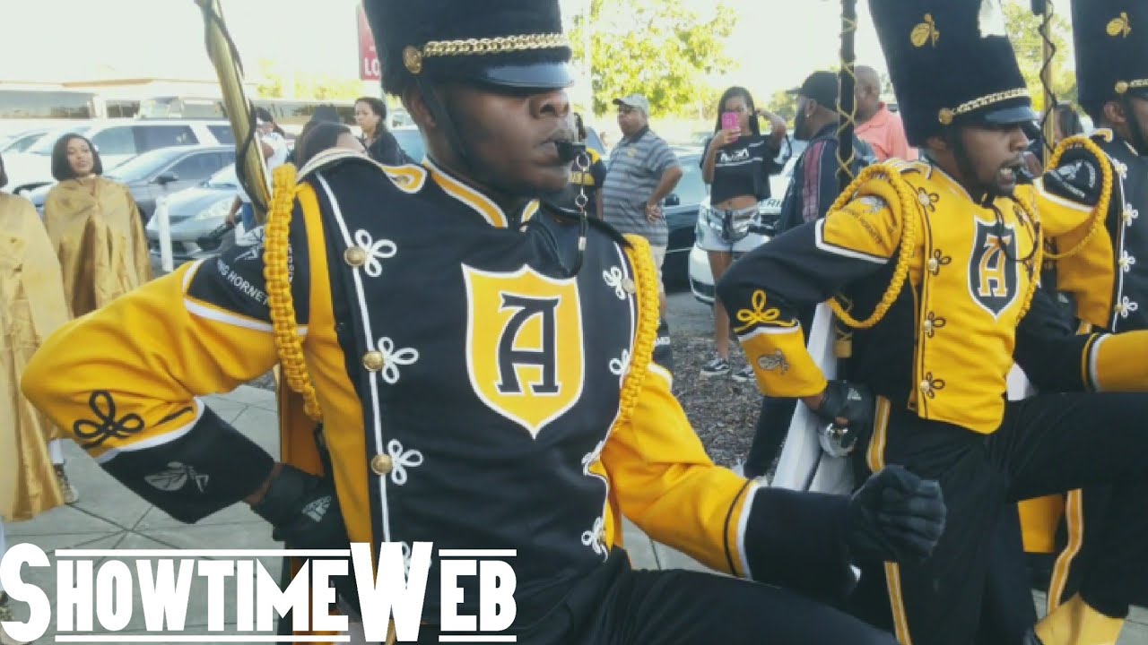 Alabama State Marching Band And Stingettes - Marching In 2019 ASU At ...