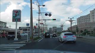 車載動画　郡元交差点～神田（交通局前）～鹿児島中央駅前　風景　ｘ4倍