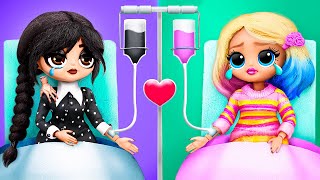 Hospital for Dolls! 30 LOL OMG DIYs