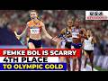 Femke Bol From 4th to 1st in Half Lap, Femke Bol's incredible comeback #trackandfield #womenssports