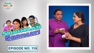 साली से परेशान शर्मा जी | Shrimaan Shrimati | Ep - 118 | Watch Full Comedy Episode