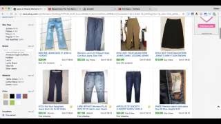 Researching The Top Selling Womens Jeans To Sell On Ebay