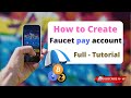 How to create faucetpay account in bangla tutorial । Earn BTC,LTC.DOGE, faucetpay to coinbase